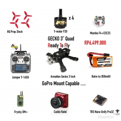 Armattan Gecko 3Inch Ready To Fly (Go Pro Mount Capable) [LIFE TIME WARANTY]